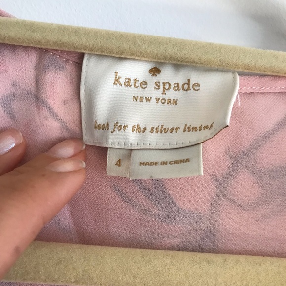 NWOT Kate Spade long sleeved floral dress - Picture 5 of 8